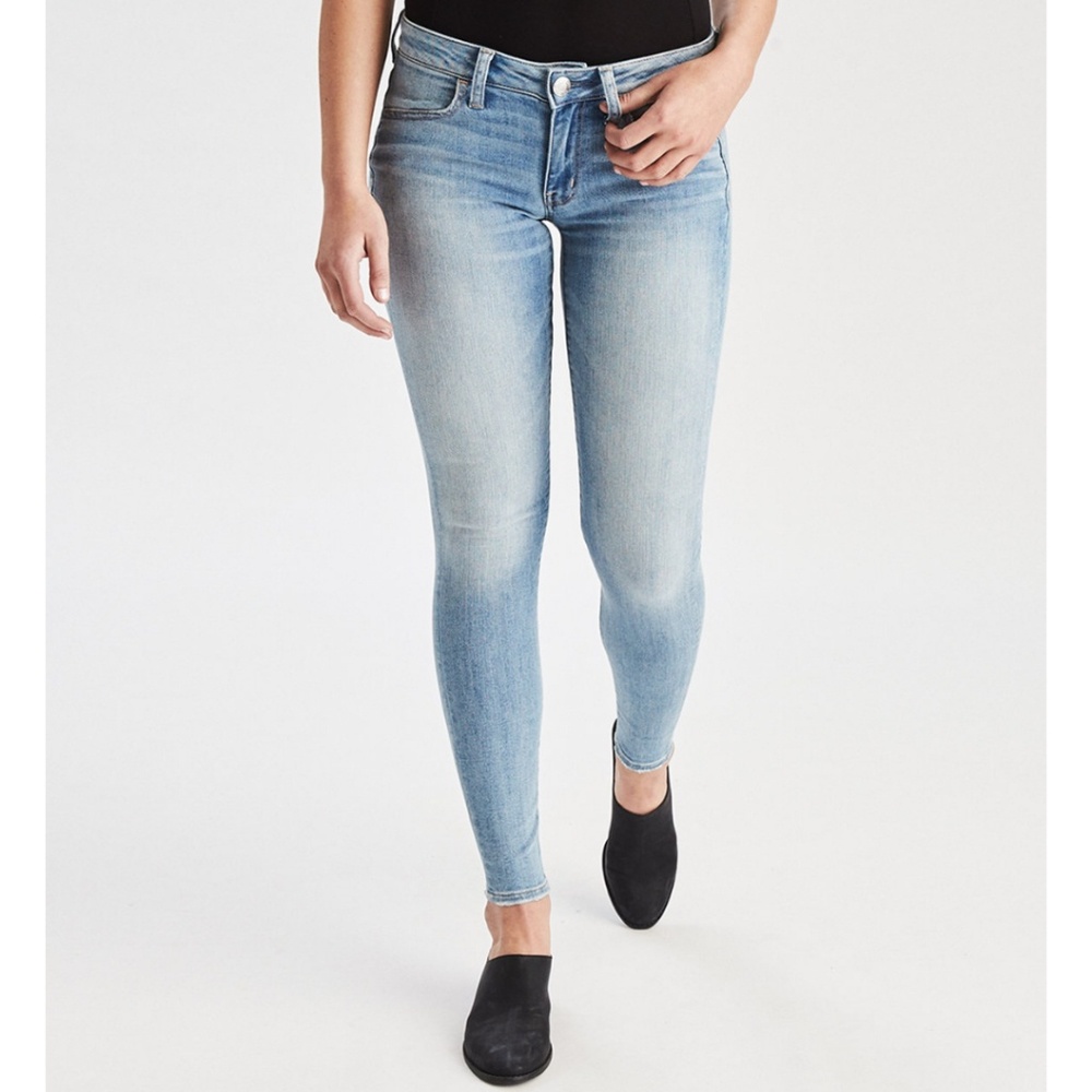 SOLD!!! EUC AEO Jegging Faint Luster. SOLD!! - Picture 1 of 5